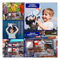 Lanzador de Dardos con Latas para Niños Alegre y Divertido Y+Post It