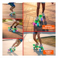 Board Verde con Luces Visibles para Juegos Activos en Interiores o Exteriores