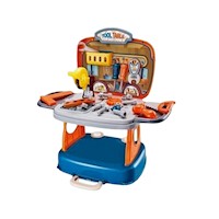 Bolsa de Juguete Herramientas Maleta en Caja para Aprender Jugando en Casa Y+Papel Regalo