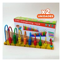 Pack2 Material Didactico de Matematica y Juego Creativo Y+Regalo Sticker