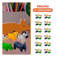 Pack12 Opcion Animales Chillones para Hogar con Uso Festivo Y+Regalo Sticker