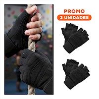 Pack2 Implementos Deportivos S Black Negro Ajuste Comodo
