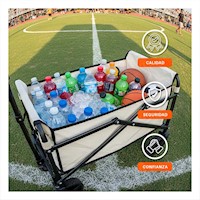 Caddy plegable de transporte 67x70x39cm comodo y resistente Y+Papel Regalo