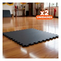 Pack2 Piso Portatil Para Tonificacion Y Fitness Negro Y+Papel Regalo