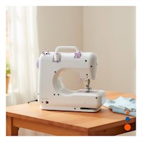 Cosedora para Espacios de Trabajo Reducidos en Casa Color Blanco Chico Y+Ligas Regalo