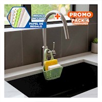 Pack4 Receptaculo Colgante Verde para Mantener el Bano Limpio y Ordenado 19x15cm Y+Papel Regalo