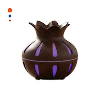 Difusor para Uso Interior 12x11cm Humificadora Forma Floral Marron Y+Papel Regalo