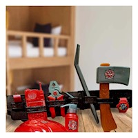 Cinturon de Equipo Set de Bombero para Aventuras y Juego Imaginativo Y+Ligas Regalo