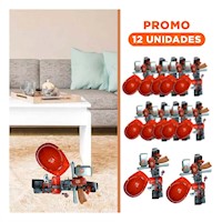 Pack12 Faja Didactica Set de Bombero para Actividades de Imitacion Y+Regalo Sticker