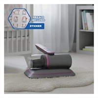 Sistema para Acaros Color Plomo y Fucsia con Uso Domestico Continuo Y+Regalo Sticker