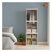 Unidad Plegable 3 Niveles con Puertas para Mantener Prendas Ordenadas Y+Ligas Regalo