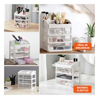 Cajonera con Formato Vertical para Mesa Blanca 26,8x17x23,3cm Y+Post It