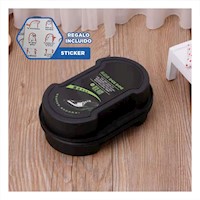 Crema Multiuso Negro 6,5x10,5cm para Mantener Zapatos Impecables Y+Regalo Sticker