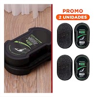 Pack2 Betun Negro 6,5x10,5cm Mantiene Color y Brillo del Calzado