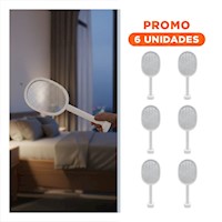 Pack6 Solucion Domestica Mosquitera con Base para Casa