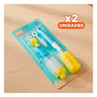 Pack2 Raspador Ligero que Facilita Uso Diario 6pzs Base Celeste Y+Papel Regalo