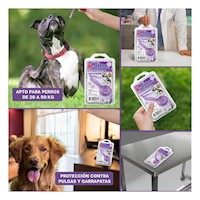 Pipeta Antipulga para perros de 20 a 50 kg muy Lindo Y+Ligas Regalo