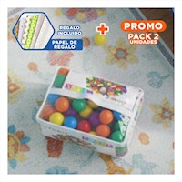 Agrupacion2 Grupo de Pelotas de 6,5cm para el Confort de los Mas Chicos Y+Papel Regalo