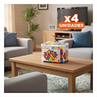 Pack4 Grupo de Tonos Brillantes para una Vivienda Moderna y Pro