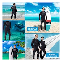 Indumentaria De Neopreno Hombre Pecho y Brazo Negro Talla L Gravital 61130H Y+Post It