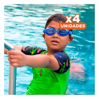 Pack4 Lentes de Natacion Ajustables para Mayor Comodidad