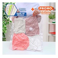 Pack4 Envoltorio Sellado Hogar 50 x 60 cm Color Anaranjado para Organizacion Y+Papel Regalo