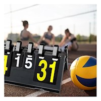 Contador de Puntuacion Manual para Arbitros y Entrenadores Y+Post It