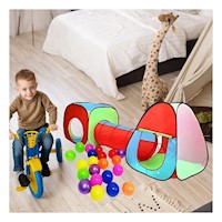 Carpa Rapida de Niño de Campo 3 Piezas MG-H8010 EB para Uso Exterior Y+Ligas Regalo