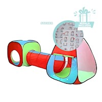 Pabellon Compacto de Niño de Campo 3 Piezas MG-H8010 EB para Actividades Y+Regalo Sticker