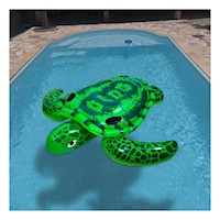 Inflable Infantil Tortuga Verde 150 x 127 cm para Piscina