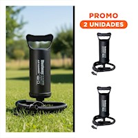 Pack2 Bomba Portatil 30cm y Compacta para Fiesta y Decoracion
