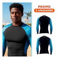 Pack2 Vestimenta de Nailon para Hombre con Estilo Casual y Ligero