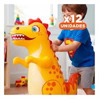 Pack12 Elemento de Diseño de Dinosaurio para Regalo de Navidad o Cumple