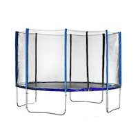 Trampolin Infantil 244X220CM de Material Duradero con Resortes de Calidad Y+Papel Regalo