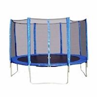 Trampolin Infantil 305X253CM de Material Duradero con Resortes de Calidad Y+Papel Regalo