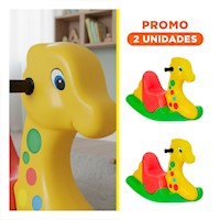 Pack2 Mecedora de Peluche con Colores Llamativos para Atraer la Atencion del Infante