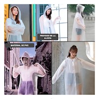 Prenda Protectora Contra la Lluvia para Uso Diario Unisex y Practico Y+Post It