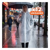 Pack12 Prenda Impermeable para Clima Humedo y Actividades Cotidianas