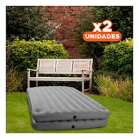 Pack2 Plataforma Inflable para Dormir con Diseno Comodo Y+Regalo Sticker