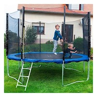 Plataforma Elastico Infantil para Hogar Seguro con Red Protectora y Diversion