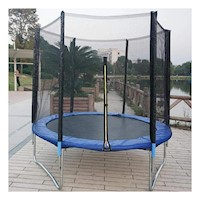 Trampolin para Hogar y Patio con Diseno Amplio y Estructura Firme Familiar