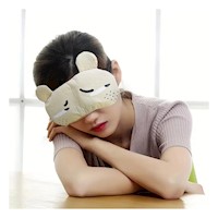 Cubierta Ocular Con Gel Mostaza para Relajacion y Descanso Y+Ligas Regalo