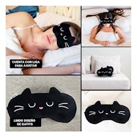 Protector Con Gel Negro Reutilizable para Descanso Diario Y+Post It