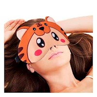 Pack12 Careta Con Gel Naranja Ajustable para Relajacion