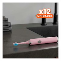 Pack12 Limpiador de Tecnologia Moderna Rosado con 2 Cabezales