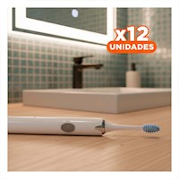 Pack12 Limpiador de Tecnologia Moderna Blanco con 2 Cabezales