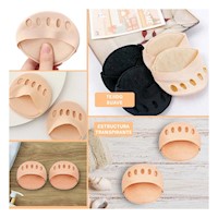 Protector para Pies Un Par Beige Ideales para Caminar Todo el Dia Y+Post It