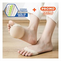 Pack2 Almohadilla Suave Un Par Color Beige Comoda y Practica Y+Papel Regalo