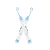 Estuche Funcional con Accesorios Dentales de Color Azul Y+Papel Regalo