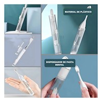 Combo Dental Compacto con Dispensador de Hilo de Color Blanco Y+Post It